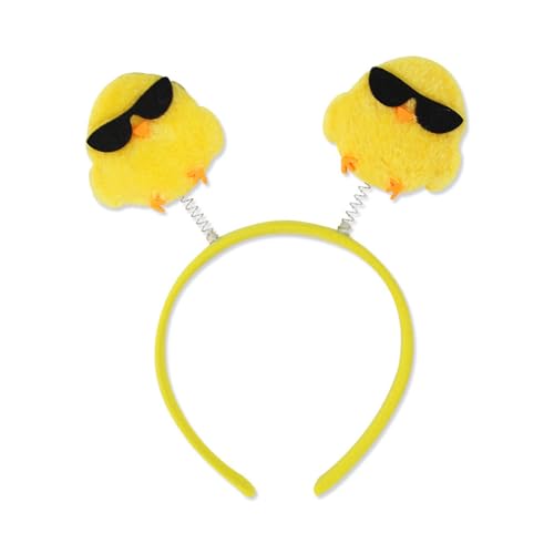 YIGZYCN Haarband mit Hühner- und Hasenohren, Foto-Requisiten, Oster-Haarband, Stirnband, Party-Kopfbedeckung, lustige von YIGZYCN