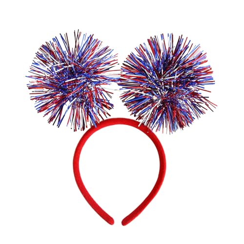 YIGZYCN Haarreifen für den 4. Juli für Unabhängigkeitstag, Stirnband, Flaggen, Kopfbopper, Thema, Unabhängigkeitstag YIGZYCN Haarreifen für den 4. Juli für Unabhängigkeitstag, Stirnband, Flaggen, Kopfbopper, Thema, Unabhängigkeitstag von YIGZYCN