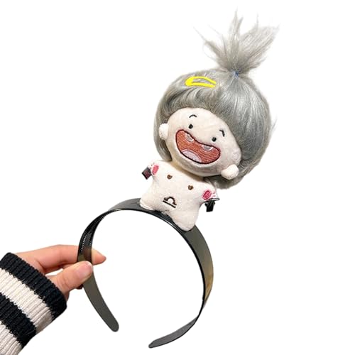 YIGZYCN Halloween Stofftier Form Haarband Frauen Student Fotografie Haarband Stofftier Form Waschen Gesicht von YIGZYCN