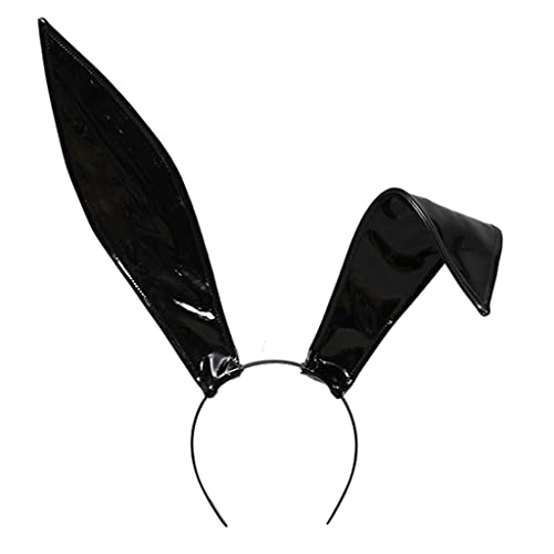 YIGZYCN Handgefertigtes Leder-Stirnband mit Hasenohren, Hasen-Haarband, Party-Performance-Thema, YIGZYCN Handgefertigtes Leder-Stirnband mit Hasenohren, Hasen-Haarband, Party-Performance-Thema, von YIGZYCN