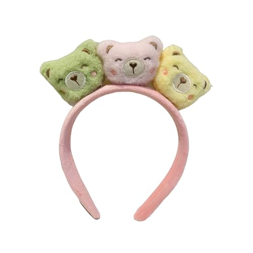 YIGZYCN Handgemachte Bär Ohr Stirnband Bär Mädchen Cosplay Zubehör Ohren Fursuit Maskerade Halloween Cosplay von YIGZYCN