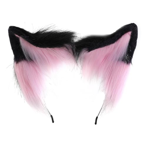 YIGZYCN Katzenohren-Stirnband, süße Mädchen-Accessoires, Cosplay, Tierohren, Fursuit, Maskerade, Halloween, YIGZYCN Katzenohren-Stirnband, süße Mädchen-Accessoires, Cosplay, Tierohren, Fursuit, Maskerade, Halloween, von YIGZYCN
