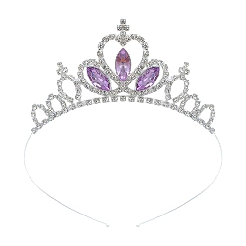 YIGZYCN Königin Kronen Blingbling Stirnband Herz Kopfbedeckung Glitzernde Foto Requisiten Halloween Party Kopfbedeckung von YIGZYCN