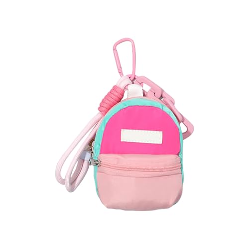 YIGZYCN Kompakte Und Empfindliche Rucksack Schlüsselbund Leichtes Miniatur Rucksack Schlüsselbundschlüsselzubehör Für Einkäufe Und Klassen Artikel Speicherschlüsselkette von YIGZYCN