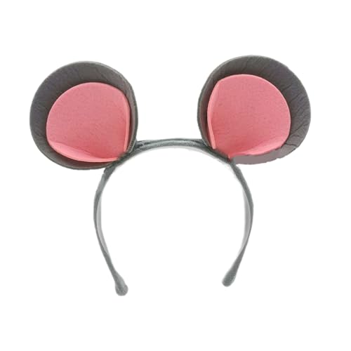 YIGZYCN Maus Ohr Hairhoop Cartoon Ohr Stirnband Cosplay Kostüm Weihnachten Party Schöne Kopfschmuck Erwachsene Kinder von YIGZYCN
