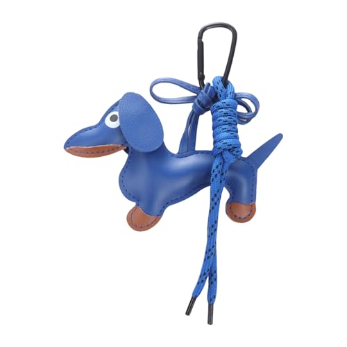 YIGZYCN Mehrzweckdachshund Schlüsselhalter Robuster PU Materialien Tragbares Modezubehör Für Trendige Frauen Täglich Verwenden Dachshund Keychain von YIGZYCN