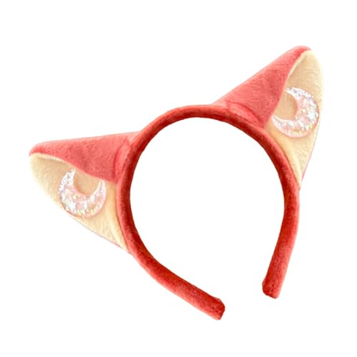 YIGZYCN Mond-Katzen-Ohr-Stirnband für Erwachsene und Kinder, Kostüm, Haarreif, Musik, Festival, Urlaub, Haarband, YIGZYCN Mond-Katzen-Ohr-Stirnband für Erwachsene und Kinder, Kostüm, Haarreif, Musik, Festival, Urlaub, Haarband, von YIGZYCN