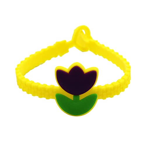 YIGZYCN Ostern Armbänder Set 10 Stück Cartoon Blume von YIGZYCN