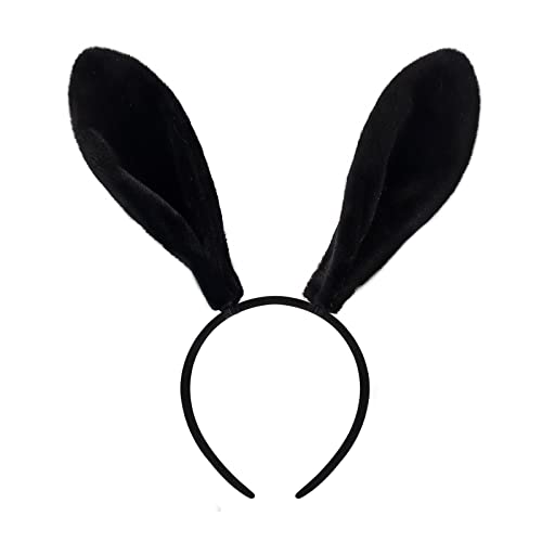 YIGZYCN Plüsch Hase Ohr Form Haar Hoop Frau Teenager Make-Up Stirnband für Halloween Karneval Cosplay Haar von YIGZYCN