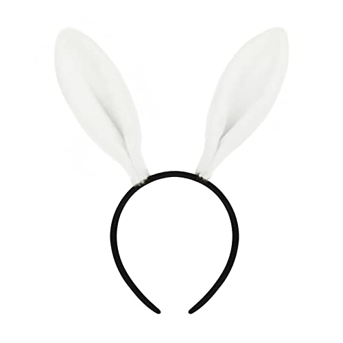 YIGZYCN Plüsch Hase Ohr Form Haar Hoop Frau Teenager Make-Up Stirnband für Halloween Karneval Cosplay Haar von YIGZYCN
