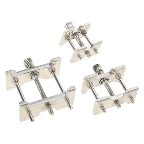 YIGZYCN Professionelles Uhren-Reparaturwerkzeug-Set, 3 Größen, Uhrwerkhalter für Damen und Herren, Reparatur- und Wartungsaufgabe YIGZYCN Professionelles Uhren-Reparaturwerkzeug-Set, 3 Größen, Uhrwerkhalter für Damen und Herren, Reparatur- und Wartungsaufgabe von YIGZYCN