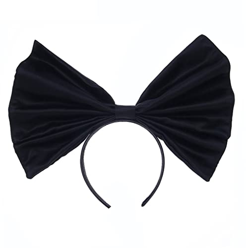 YIGZYCN Satin-Schleifen-Stirnband, riesige Schleife, Haarband, große Schleifen, Haarbänder, Weihnachten, Halloween, von YIGZYCN