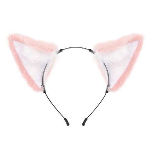 YIGZYCN Schöne Füchse Ohr Haarband Cosplay Animes Charakter Haarband Halloween Maskeraden Rollenspiel Stirnbänder für Teenager von YIGZYCN