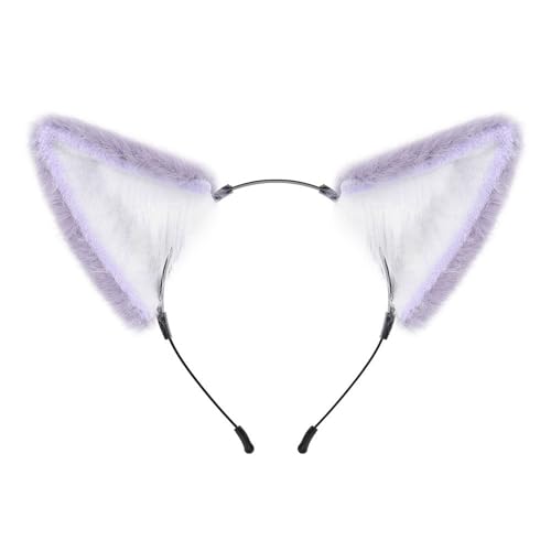 YIGZYCN Schöne Füchse Ohr Haarband Cosplay Animes Charakter Haarband Halloween Maskeraden Rollenspiel Stirnbänder für Teenager von YIGZYCN