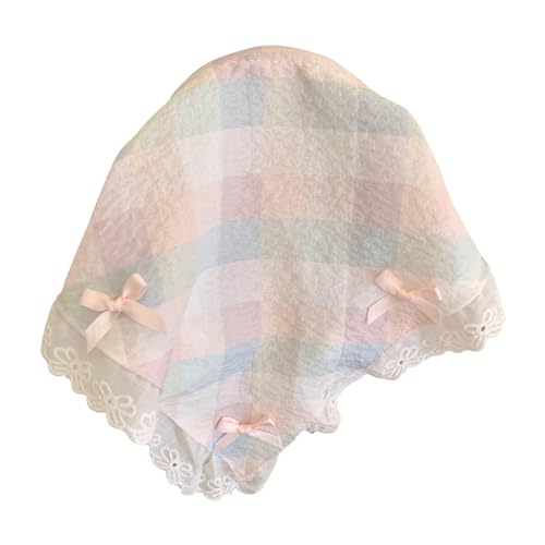 YIGZYCN Spitze Haar Schal Stirnband Street Dreieck Kopftuch Dekorative Headwrap Frauen Kopfbedeckung Reise Haar von YIGZYCN