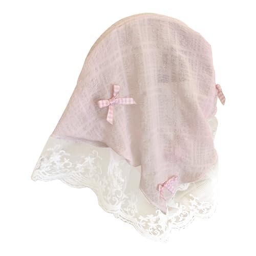 YIGZYCN Spitze Haar Schal Stirnband Street Dreieck Kopftuch Dekorative Headwrap Frauen Kopfbedeckung Reise Haar von YIGZYCN