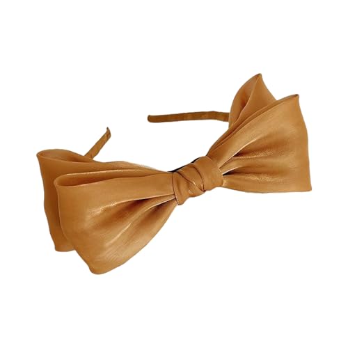 YIGZYCN Spitzen -Bowknothaar -Reifen für Frauen elegant französische Mesh Stirnband Nonslip Fascinator Haarband für besonderen von YIGZYCN