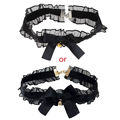 YIGZYCN Spitzenbandkragen Halskette Vintage Bogenknoten Halskette Mit Gothic Schmuck Frauen Kurzkettige Halskette YIGZYCN Spitzenbandkragen Halskette Vintage Bogenknoten Halskette Mit Gothic Schmuck Frauen Kurzkettige Halskette von YIGZYCN