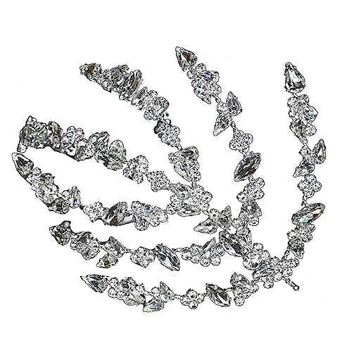 YIGZYCN Stil Kronen Kristall Layered Stirnband Prinzessin Voller Diamant Krone Braut Geburtstag Hochzeit Party Prom von YIGZYCN