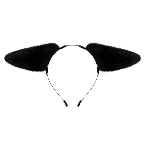 YIGZYCN Stirnbänder in Ohrenform, schöne Party-Kopfbedeckung, modische Kopfbedeckung, elastischer Haarreifen für Frauen und von YIGZYCN