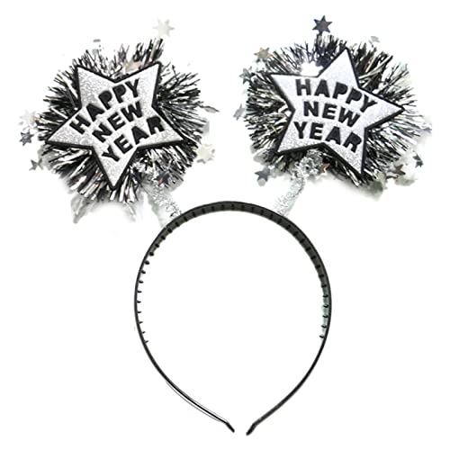 YIGZYCN Stirnband Stern Silvester Party Pailletten Form Stern Haarreifen zum Waschen des Gesichts 2023 Haarbänder Party YIGZYCN Stirnband Stern Silvester Party Pailletten Form Stern Haarreifen zum Waschen des Gesichts 2023 Haarbänder Party von YIGZYCN