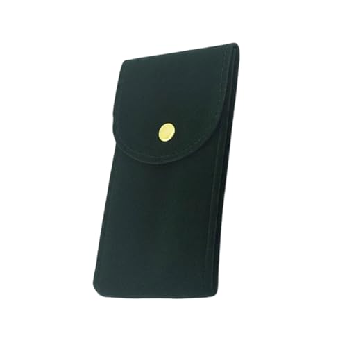 YIGZYCN Tragbare Velvets Watch Beutel Reisebühne Organisatoren Kleine Uhrenkoffer Plüsch Textur Geeignet Für Männer Und Frauen Uhren Display Tasche von YIGZYCN