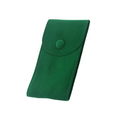 YIGZYCN Tragbare Velvets Watch Beutel Reisebühne Organisatoren Kleine Uhrenkoffer Plüsch Textur Geeignet Für Männer Und Frauen Uhren Display Tasche von YIGZYCN