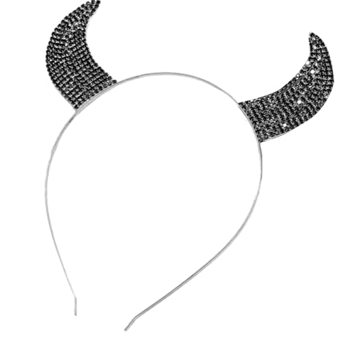 YIGZYCN Verstellbare Tierhörner-Stirnbänder für Halloween, Cosplay, bequeme Kopfbedeckung für Halloween und von YIGZYCN