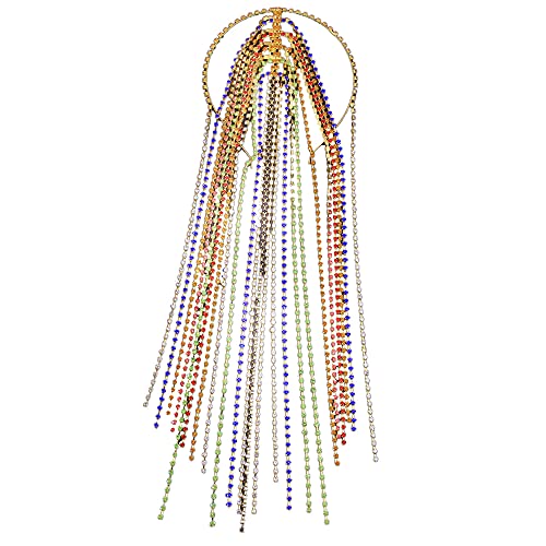 YIGZYCN Vintage 1920er Jahre für Flapper Roaring 20s Party Kopfschmuck Bauchtanz Perlenkappe Kopfschmuck von YIGZYCN