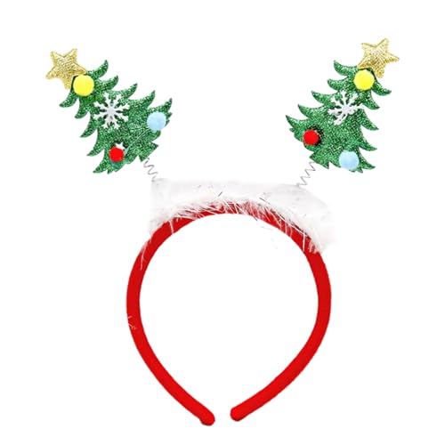 YIGZYCN Weihnachten Pailletten Stirnband Party Requisiten Zubehör Headhoop Festival Party Glitzerndes Haarband Cosplay Kostüm von YIGZYCN