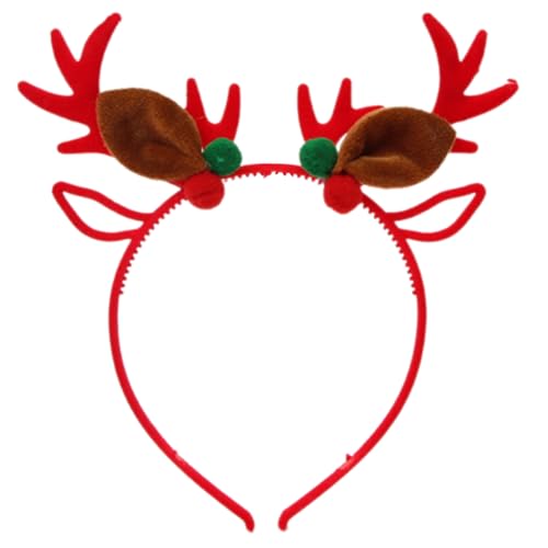 YIGZYCN Weihnachten dekorative Rentier Hairhoop Party Requisiten Weihnachten Hirsch Horn Stirnband Festival Zubehör für von YIGZYCN