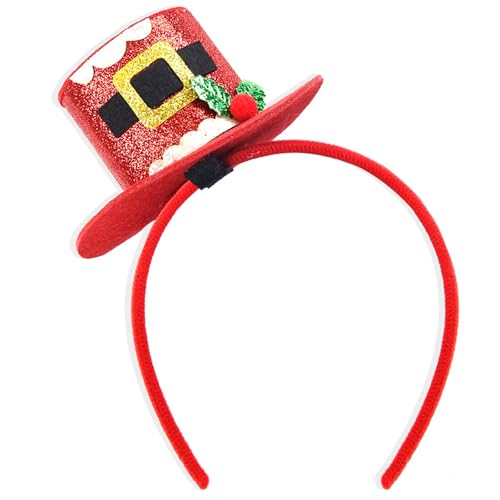 YIGZYCN Weihnachts-Rentier-Geweih-Stirnbänder, Hirsch-Kostüm-Kopfbedeckung, starke Kopfbedeckung, Haar-Accessoires für von YIGZYCN