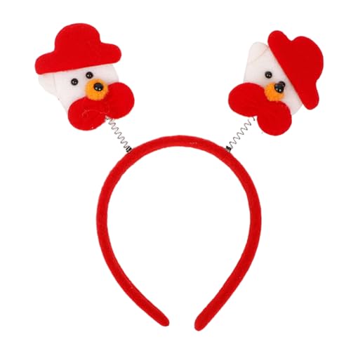 YIGZYCN Weihnachtsgeweih, Elch-Stirnband, Kopfbedeckung, Haarreifen für Weihnachten, Kopfbedeckung, Kostüm, von YIGZYCN