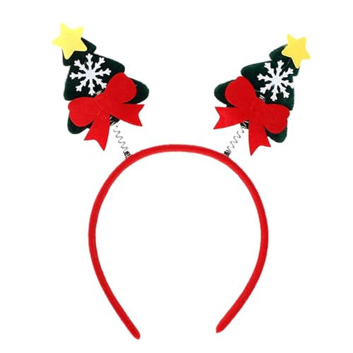 YIGZYCN Weihnachtsgeweih, Elch-Stirnband, Kopfbedeckung, Haarreifen für Weihnachten, Kopfbedeckung, Kostüm, von YIGZYCN