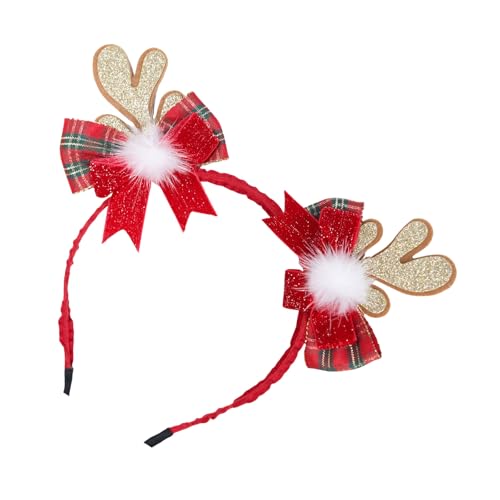 YIGZYCN Weihnachtsmützen, Stirnband, Weihnachten, Pailletten, Kopfbedeckung, Weihnachtsfeier, Foto-Requisiten, von YIGZYCN