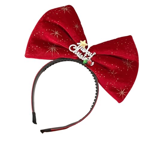 YIGZYCN Weihnachtsmützen, Stirnband, Weihnachten, Schneeflocken-Kopfbedeckung, Weihnachtsfeier, Foto-Requisiten, von YIGZYCN
