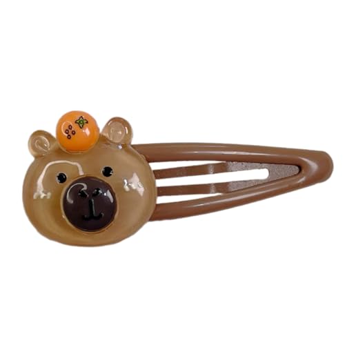 Zarte Capybaras Haarspange, modisch, schöne Haarschmuck, Haarspange, Prinzessinnen-Haarspange, Haarstyling-Werkzeug, Ornamente, lustige Haarspange für Frauen von YIGZYCN