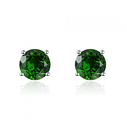 Grüne Chrom Diopside Solid 925 Ohrring Frauen Fein Schmuck Mehrfarbengeburtsstein S von YIHANSS