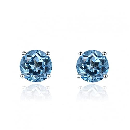 Grüne Chrom Diopside Solid 925 Ohrringe Frauen Fein Schmuck Multi -Farbe Geburtsstein S -Stil von YIHANSS