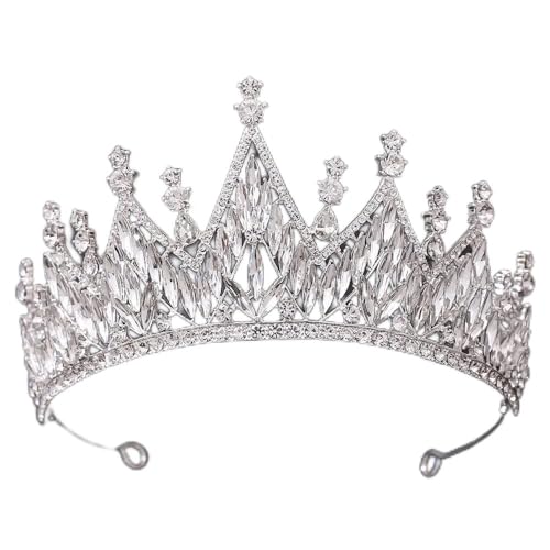 Haarschmuck Krone Tiaras für Frauen Kinder Tiaras und Kronen Stirnband Mädchen Brautkristallkronen Hochzeit Zubehör Haarschmuck Ornamente Kopfstück27Mutil Haarschmuck Krone Tiaras für Frauen Kinder Tiaras und Kronen Stirnband Mädchen Brautkristallkronen Hochzeit Zubehör Haarschmuck Ornamente Kopfstück27Mutil von YIHANSS
