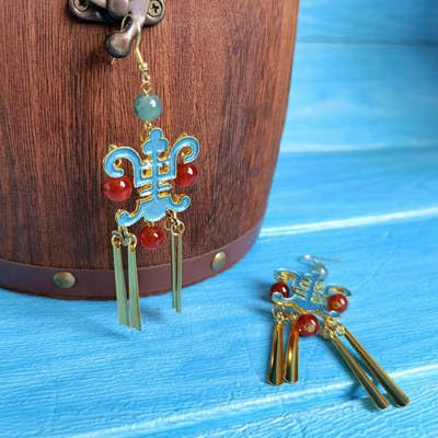 Haarschmuck Krone Tiaras für Frauen Qing -Dynastie Kaiserin und kleine Prinzessin Haar Tiara Qitou Hut für Drama Ruyis Royal Palace Love Handmade Accessoire für Fotos Farbe: A1 Tiara adul von YIHANSS