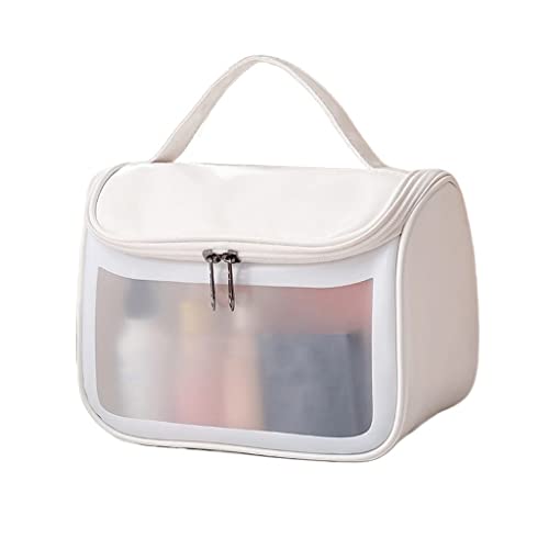 Kosmetik-Aufbewahrungsbox, 1 Packung, tragbar, für Reisen, Damen-Kosmetiktasche, Kulturbeutel, Make-up-Tasche, Organizer, Toilettenartikel, Damen-Organizer, Make-up-Set, dekorativer Make-up-Koffer von YIHANSS