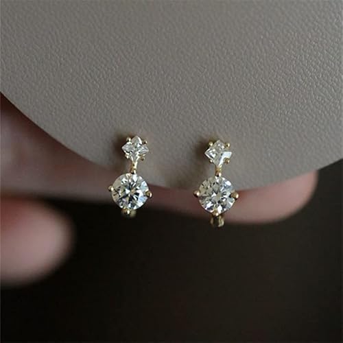 Modeschmuck 14K Gold Ohrringe Zirkonohrohrstecker Frauen Temperament Party Schmuck Geschenke High-End-Ohrringe Modeschmuck 14K Gold Ohrringe Zirkonohrohrstecker Frauen Temperament Party Schmuck Geschenke High-End-Ohrringe von YIHANSS