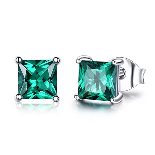 Modeschmuck Silber Frau Ohrringe Ungewöhnliche Ohren Trend Piercing Small Crystal Vintage Ohrmanschetten für Party Frauen High-End-Ohrringe (925 Silbergr? N) von YIHANSS