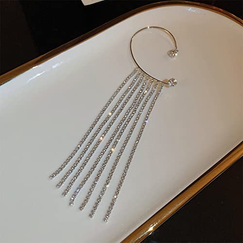 Modeschmuck silberne Ohrringe Goldohrringe für Frauen weiblich Korea Silberschmuck Endohrringe (A Silber H? Ger) von YIHANSS