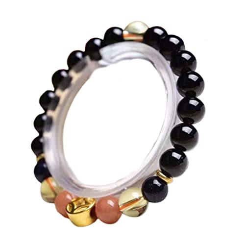 Natürliches Multi-Eimer-Armband Chinesisches altes Münzarmband Lucky Charms Ornamente Reiki Chakra Meditation Feng Shui Reichtum Armband Talisman für Männer Frauen Zimt von YIHANSS
