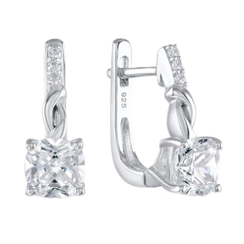 Ohrringe für Frauen Stud Ohrringe 925 mit Steinen Kubikzirkonias Schmuck von YIHANSS