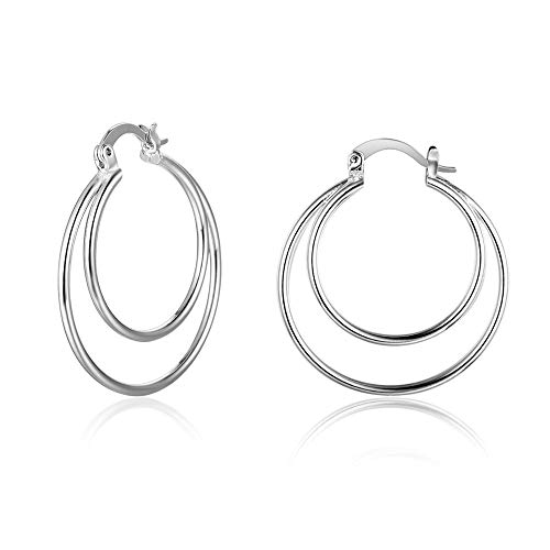Punkstil -Hoop -Ohrringe für Frauen Big Round Hoop Ohrringe Statement Ohrringe Accessoires Punkstil -Hoop -Ohrringe für Frauen Big Round Hoop Ohrringe Statement Ohrringe Accessoires von YIHANSS