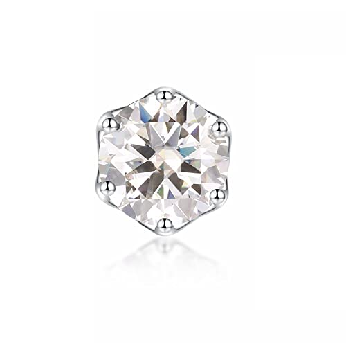 YIHANSS 1CT Runde Diamant farbenfrohe Moissanitohrringe für Frauen 1 YIHANSS 1CT Runde Diamant farbenfrohe Moissanitohrringe für Frauen 1 von YIHANSS