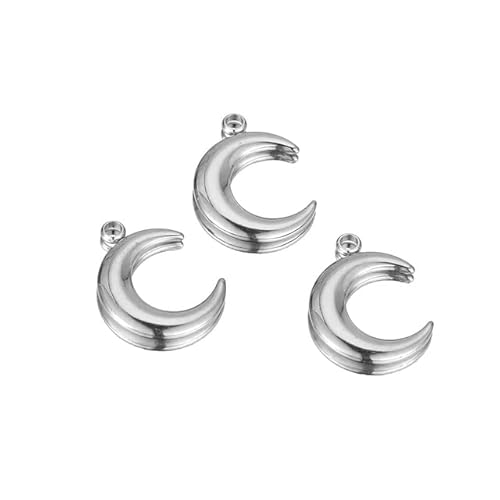 YIHANSS 5pcs 18K Gold plattiert Mond Charme DIY Schmuck machen Frauen Pendellanhänger Halskette Erkenntnisse Accessoires Supplies-29632 YIHANSS 5pcs 18K Gold plattiert Mond Charme DIY Schmuck machen Frauen Pendellanhänger Halskette Erkenntnisse Accessoires Supplies-29632 von YIHANSS